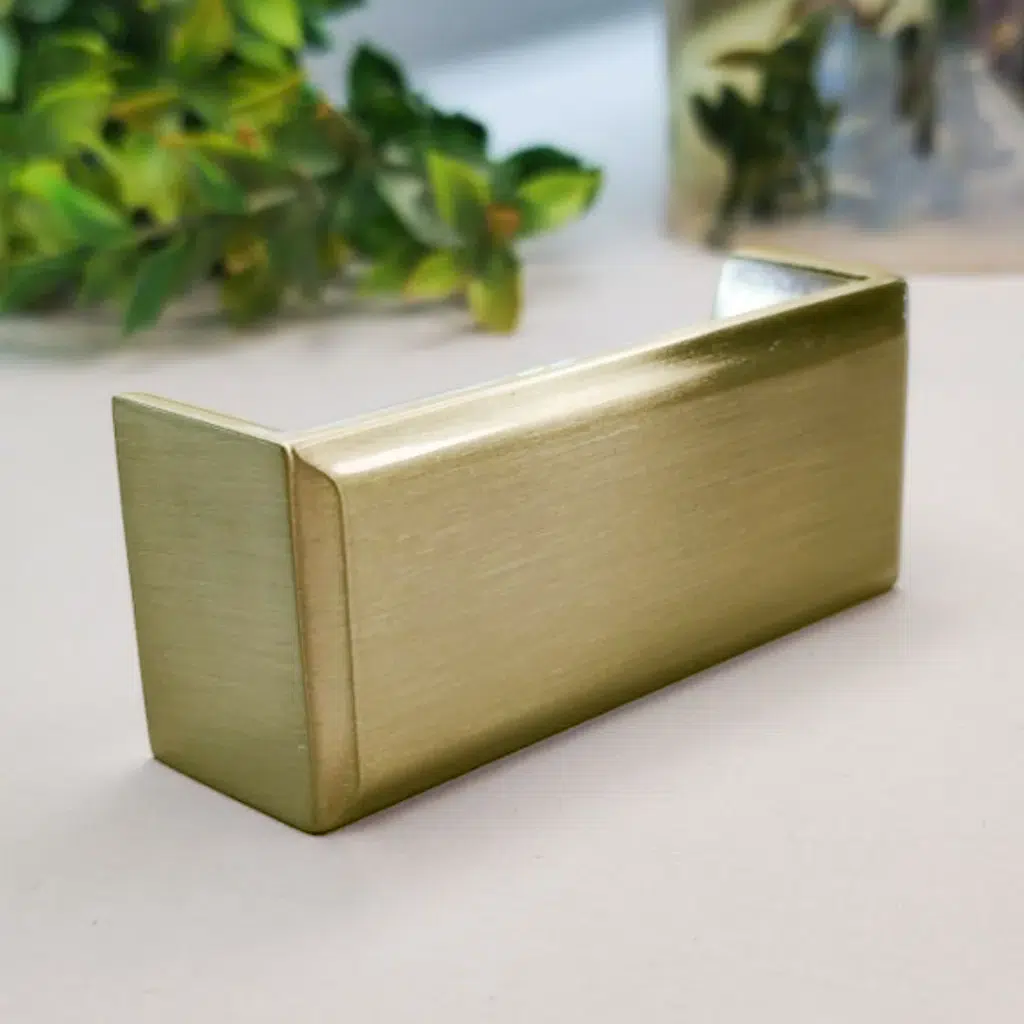 Puxador para Móvel Creta Gold Escovado 64mm Zen Design