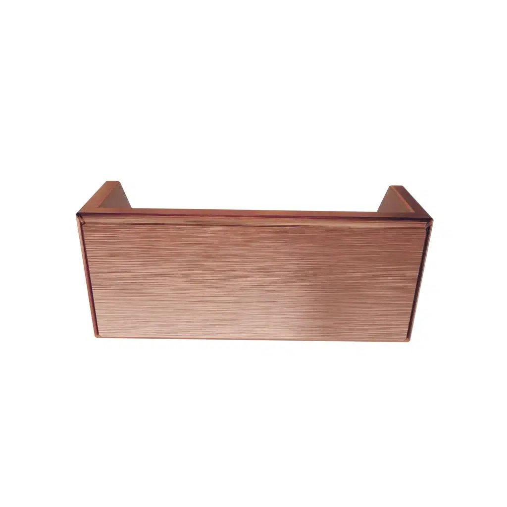 Puxador para Móvel Creta Rose Escovado 64mm Zen Design