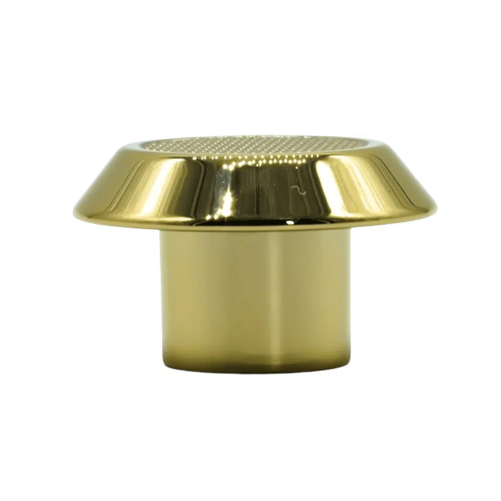 Puxador para Móvel Disk P Gold Brilhante Zen Design