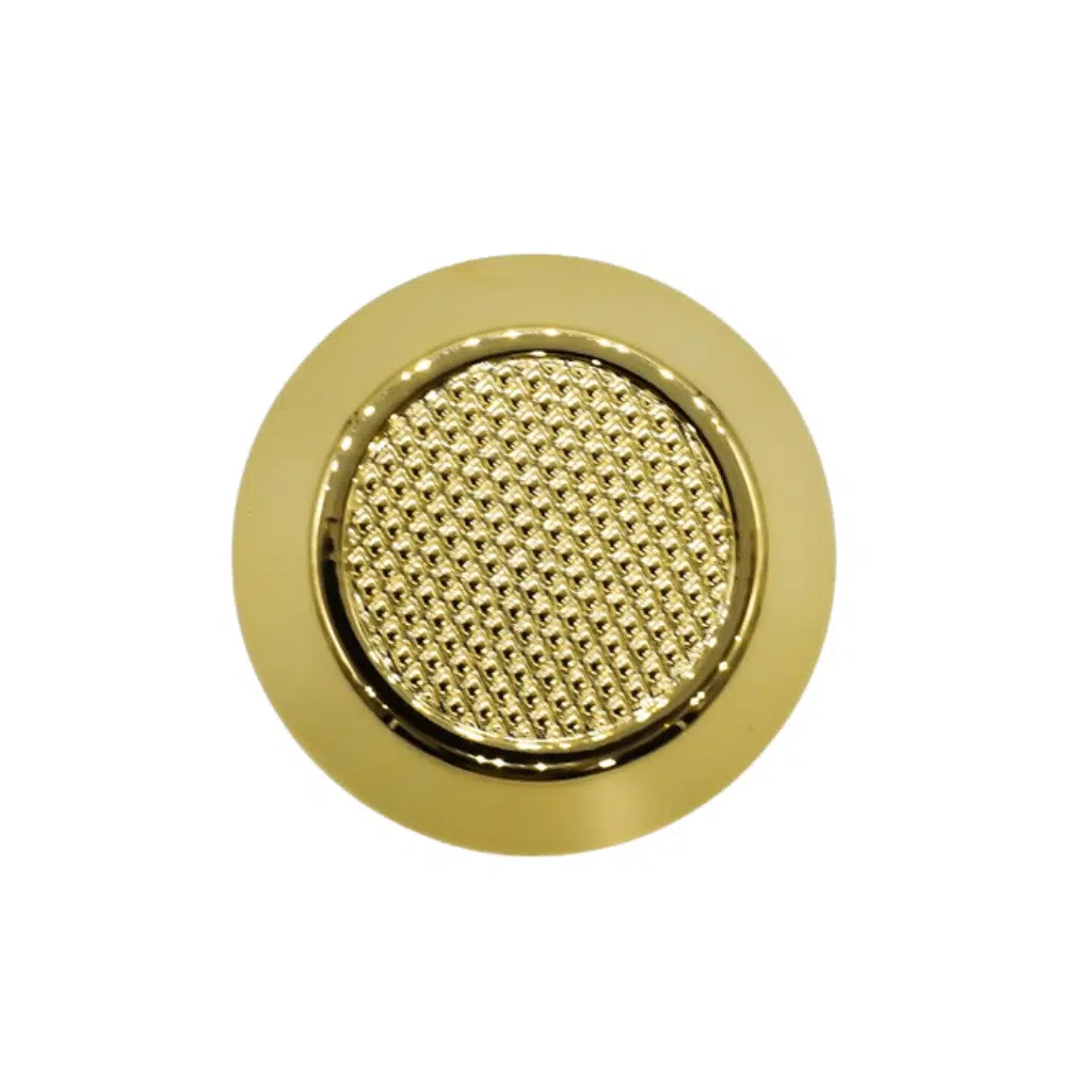 Puxador para Móvel Disk P Gold Brilhante Zen Design
