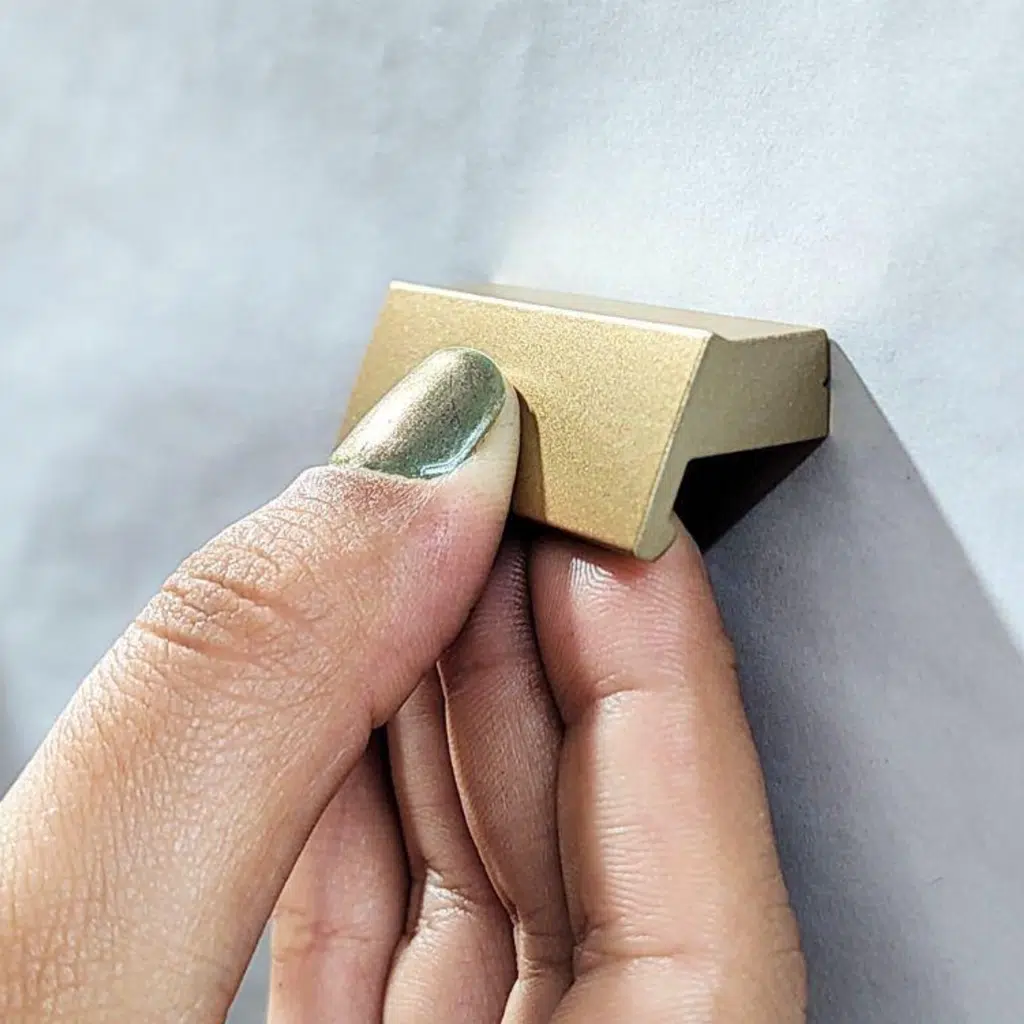 Puxador para Móvel Dourado Matte 32mm Zen Design