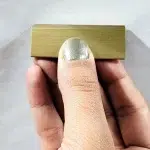 Puxador para Móvel Gold Escovado 32mm Zen Design