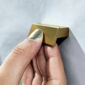 Puxador para Móvel Gold Escovado 32mm Zen Design