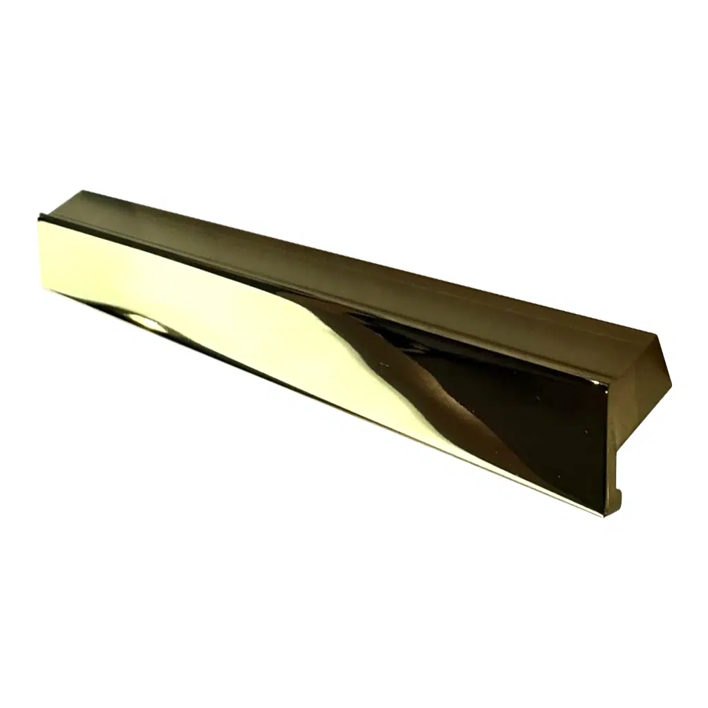 Puxador para Móvel Ken Gold Brilhante 128mm Zen Design