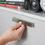 Puxador para Móvel Ken Níquel Escovado 128mm Zen Design