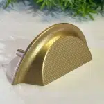 Puxador para Móvel Kitten 64mm Dourado Matte Zen Design