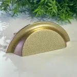 Puxador para Móvel Kitten 64mm Dourado Matte Zen Design