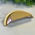 Puxador para Móvel Kitten 64mm Dourado Matte Zen Design