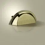 Puxador para Móvel Kitten 64mm Gold Brilhante Zen Design