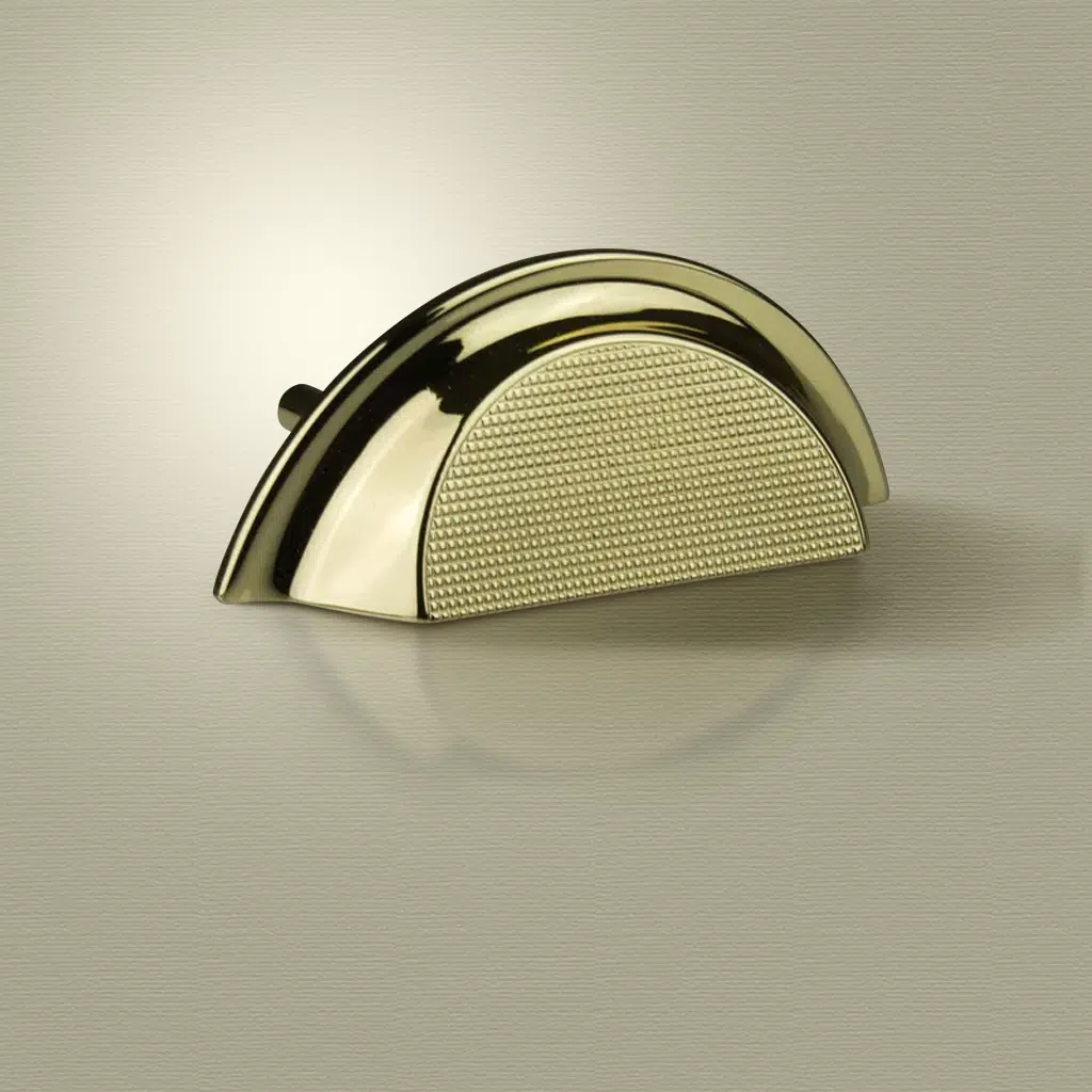 Puxador para Móvel Kitten 64mm Gold Brilhante Zen Design
