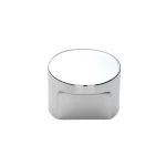Puxador para Móvel Rádio Médio Cromado Zen Design