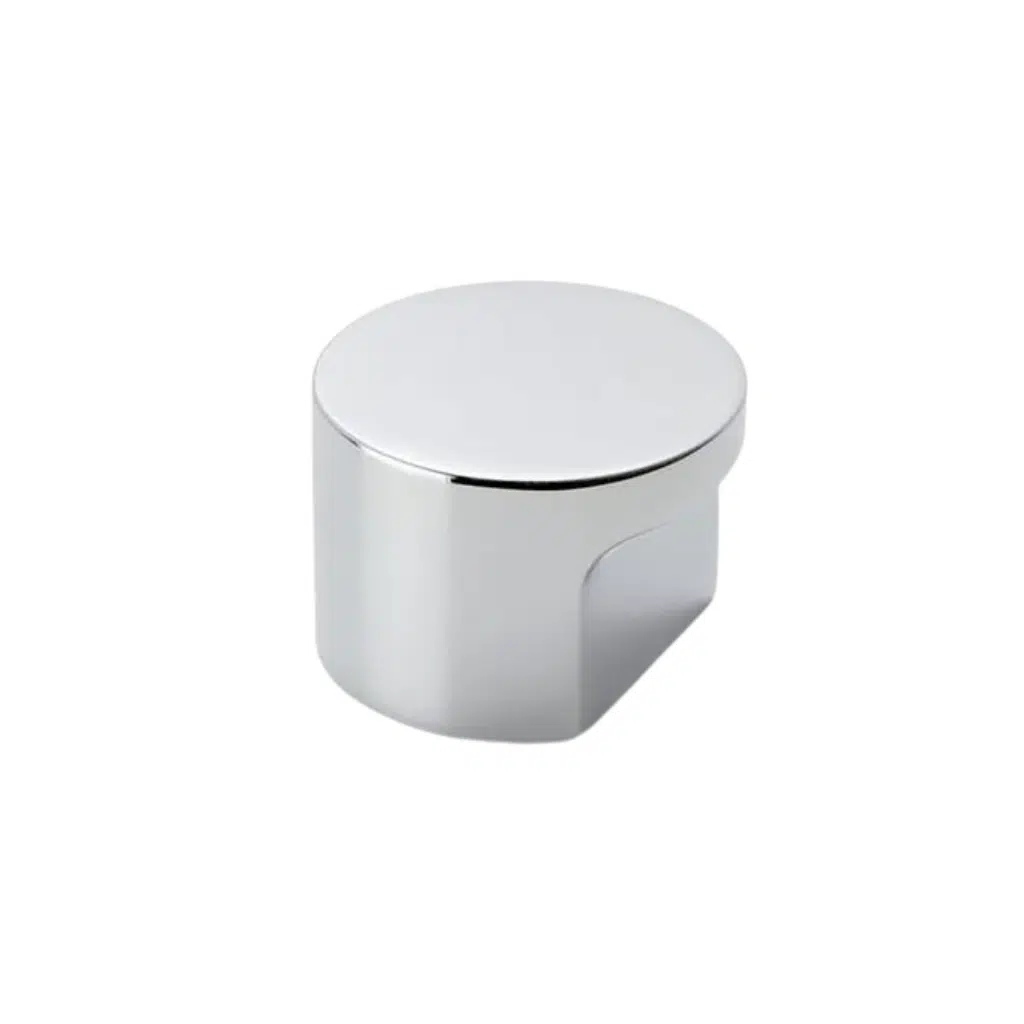 Puxador para Móvel Rádio Médio Cromado Zen Design