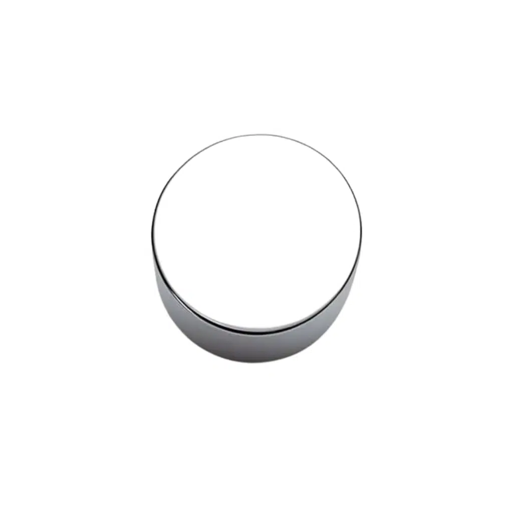 Puxador para Móvel Rádio Médio Cromado Zen Design