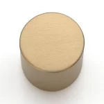 Puxador para Móvel Rádio Médio Dourado Matte Zen Design