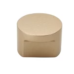 Puxador para Móvel Rádio Médio Dourado Matte Zen Design