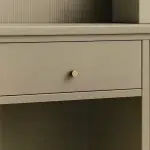 Puxador para Móvel Rádio Médio Dourado Matte Zen Design