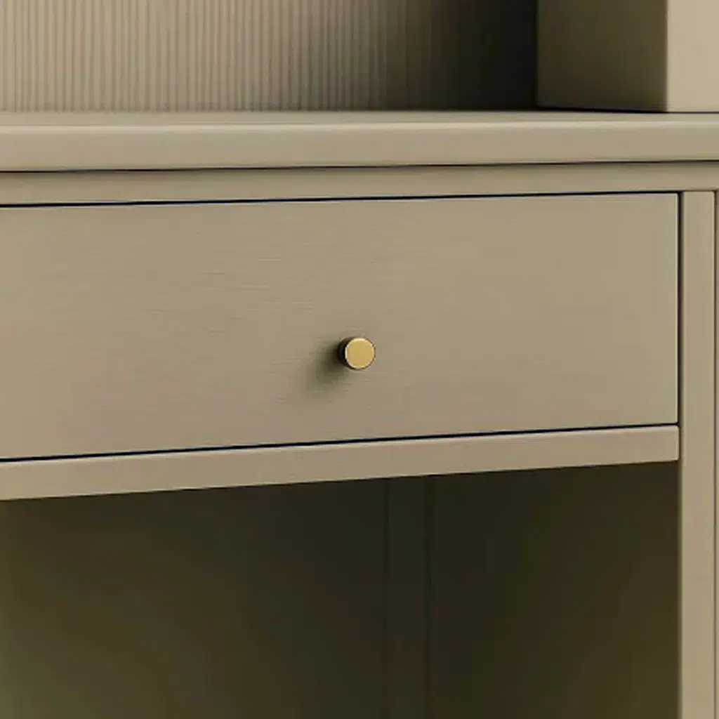 Puxador para Móvel Rádio Médio Dourado Matte Zen Design