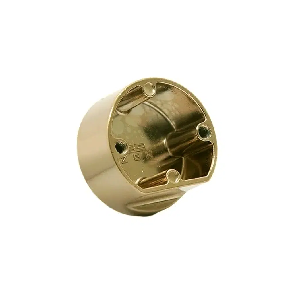 Puxador para Móvel Rádio Médio Gold Escovado Zen Design