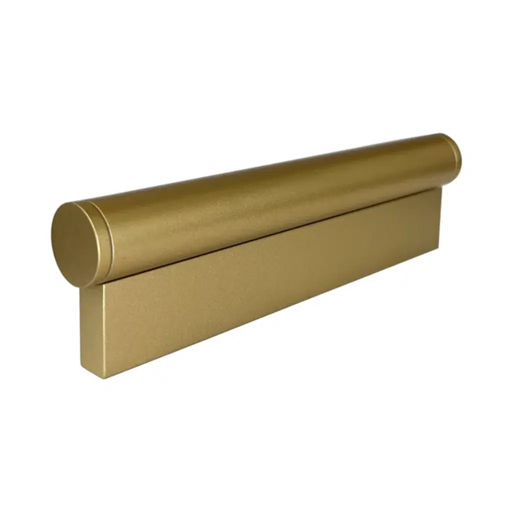 Puxador para Móvel Sorento 96mm Dourado Matte Zen Design