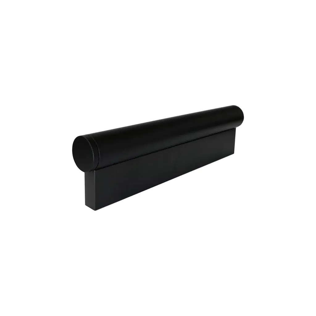 Puxador para Móvel Sorento 96mm Preto Fosco Zen Design