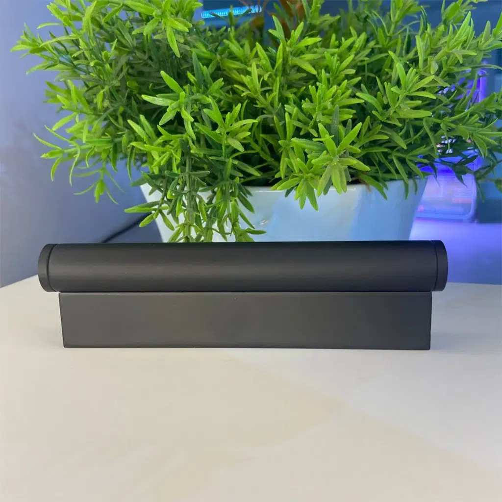 Puxador para Móvel Sorento 96mm Preto Fosco Zen Design