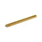 Puxador para Móvel Sottile Dourado Matte 128mm Zen Design