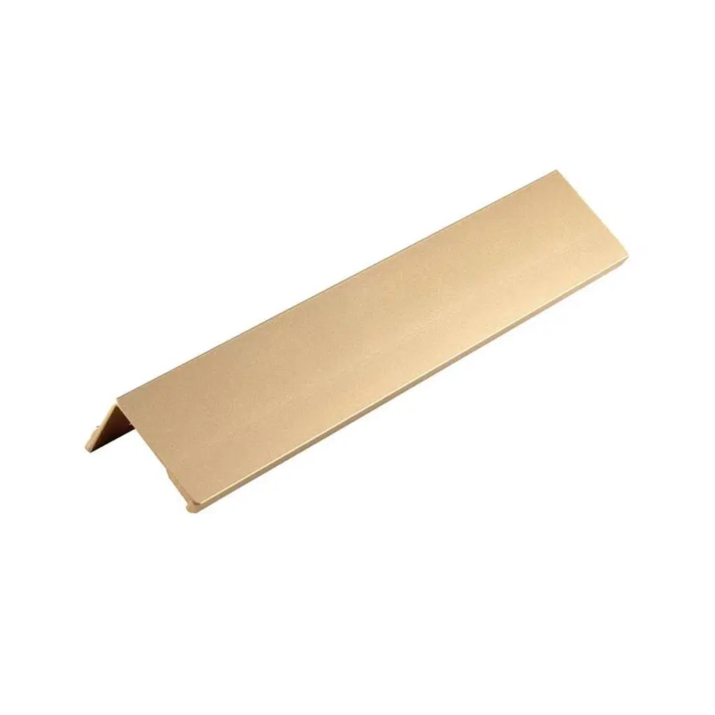 Puxador para Móvel Sottile Dourado Matte 160mm Zen Design