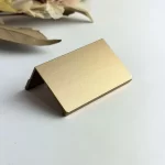 Puxador para Móvel Sottile Dourado Matte 32mm Zen Design