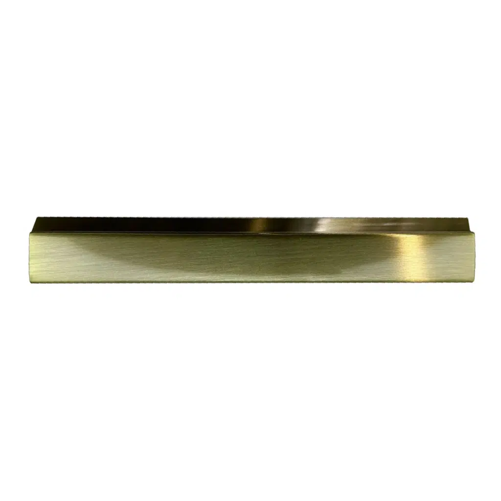 Puxador para Móvel Ken Gold Escovado 128mm Zen Design