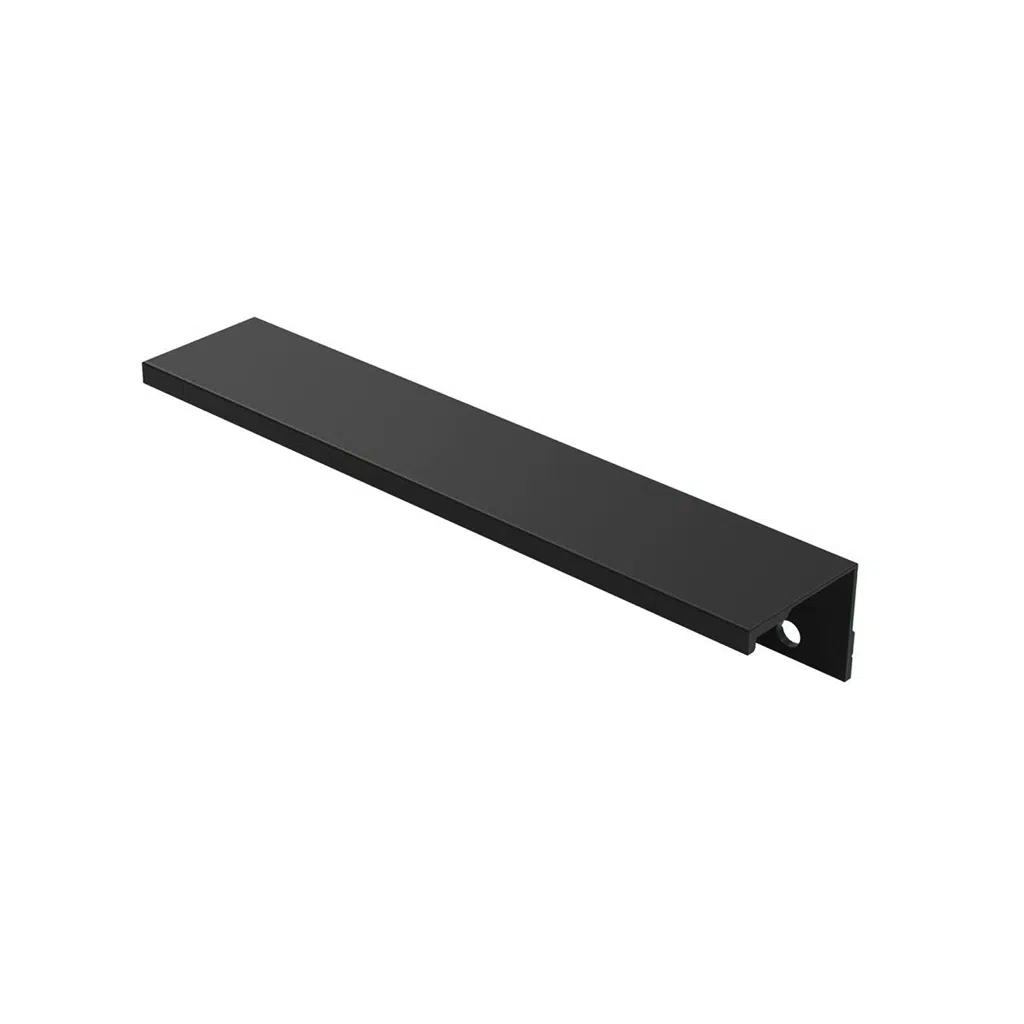 Puxador para Móvel Sottile Preto 160mm Zen Design