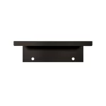 Puxador para Móvel Sottile Preto 160mm Zen Design