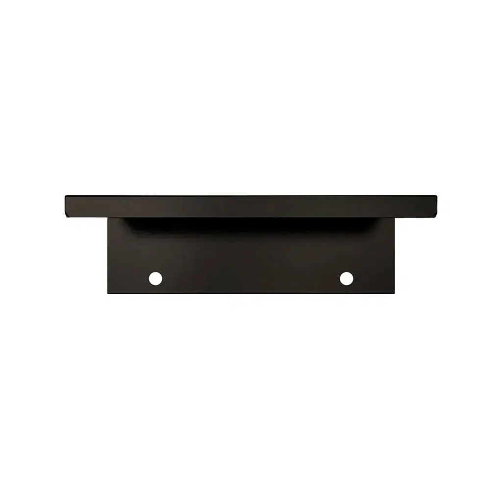 Puxador para Móvel Sottile Preto 160mm Zen Design