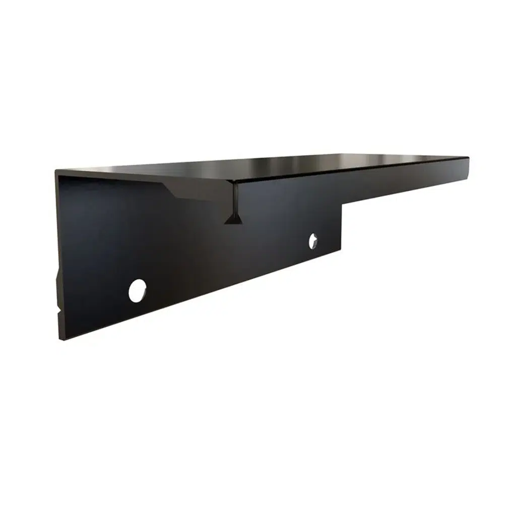 Puxador para Móvel Sottile Preto 160mm Zen Design