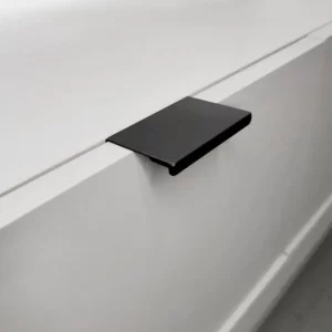 Puxador para Móvel Sottile Preto 32mm Zen Design