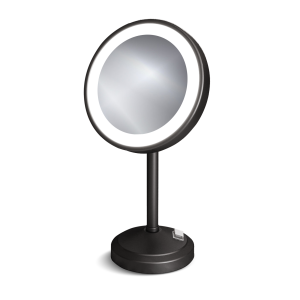 Espelho de Base com Aumento em 5x com Luz de Led E6590 Italy Line