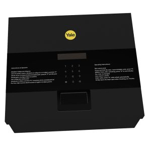 Cofre Digital de Piso Yale Preto Touchscreen 12L