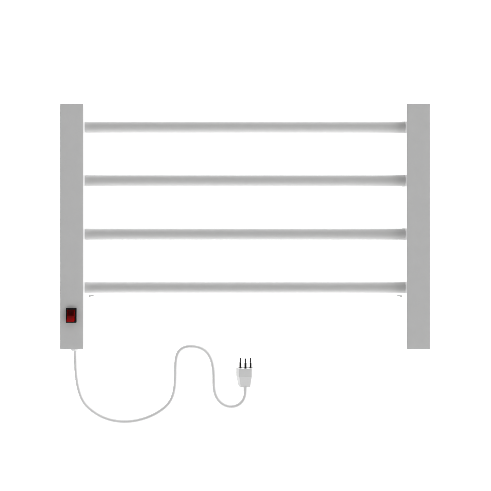 Toalheiro Termico Casuli Circolare Uno Branco | 110V ou 220V | Casuli