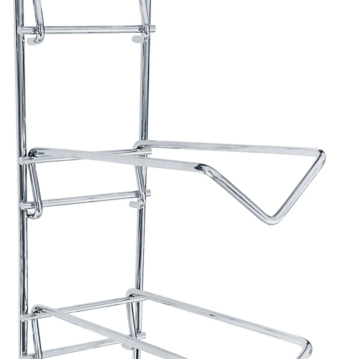 Adega de Parede Aramada Cromada Duler 83110 | Suporte Vinho 4 Garrafas