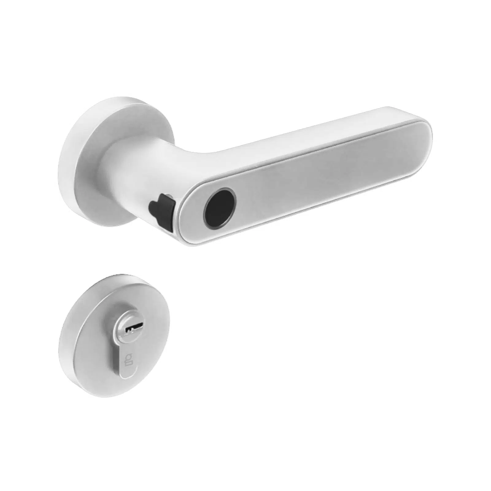 Fechadura Digital Biometria Geonav FBE03SV Prata | Wi-Fi Opcional | Senha, App e Chave
