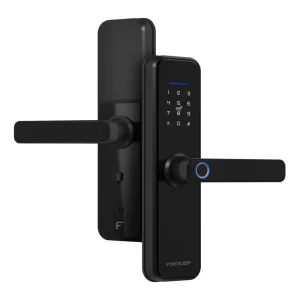 Fechadura Digital Automática Inteligente Fortezza FZE01BK | Biometria Zigbee 5 Acessos