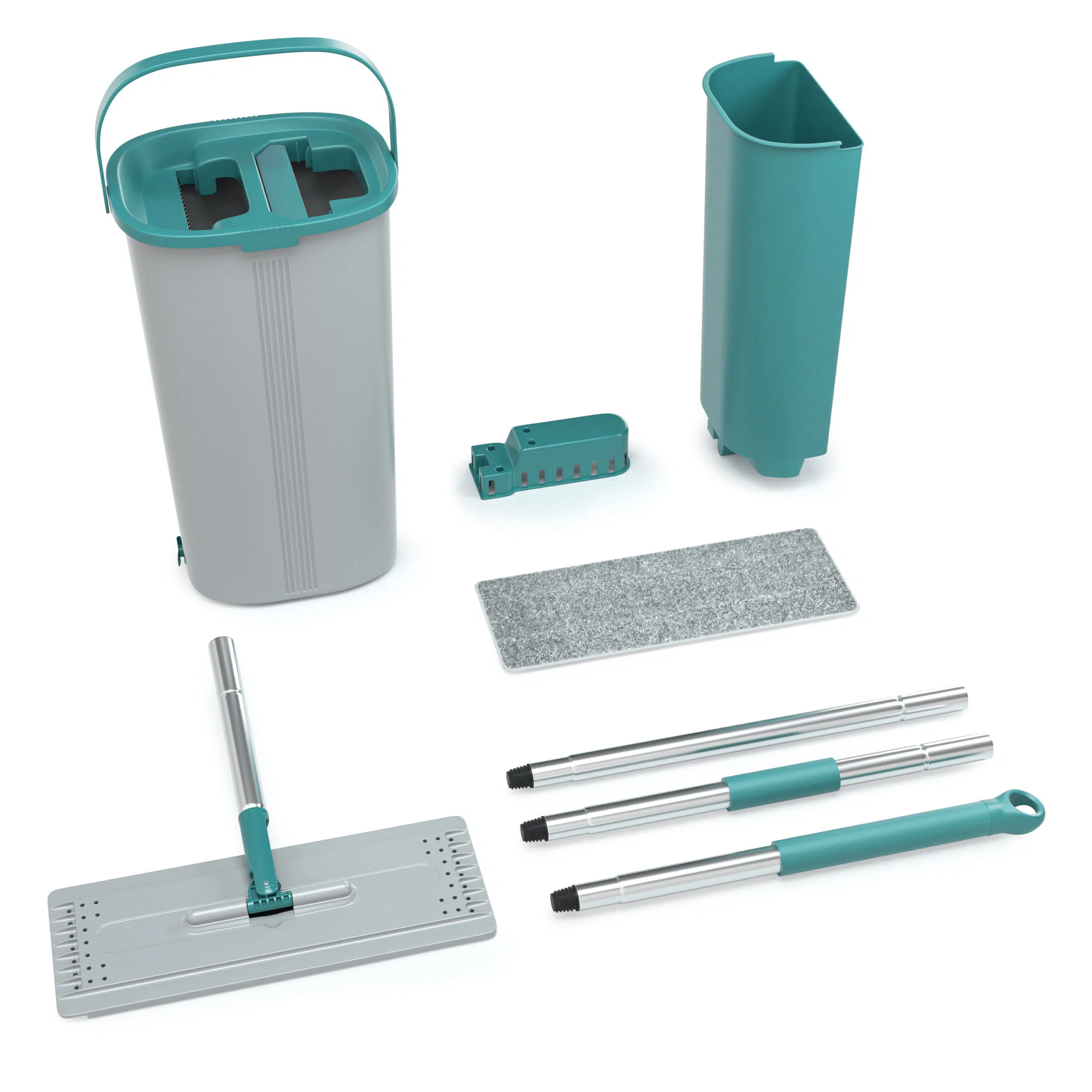 Mop Lava e Seca Flash Limp 5,5L (MOP7740) - Rodo 360° Multifuncional