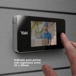 Olho Mágico Digital Real View Tela Lcd Câmera Visão 105 Yale