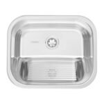 Tanque de Encaixe Tramontina Hera 30L Inox Polido 50x40 cm