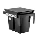 Lixeira Deslizante Dupla 30 Litros Ecológica Para Cozinha Master Schmitt - Imagem 2