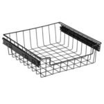 Gaveta Fruteira Preta Deslizante Embutir 370mm - 865 Schmitt