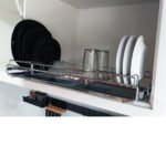 Escorredor De Louça Aéreo Deslizante Com Bandeja Inox 77cm 2748 Schmitt - Imagem 3