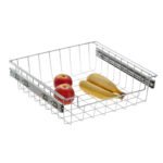 Gaveta Fruteira Deslizante Baixa Slim 470mm Cromada 2866 Schmitt - Imagem 2