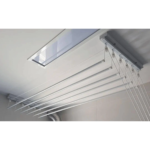 Varal de Teto Individual 8 Varetas Branco 120cm - Kazalinda - Imagem 8