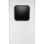 Lixeira Coletora Quadrada Cinzeiro 50 Litros Ecobin