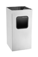 Lixeira Coletora Quadrada Cinzeiro 50 Litros Ecobin - Imagem 2